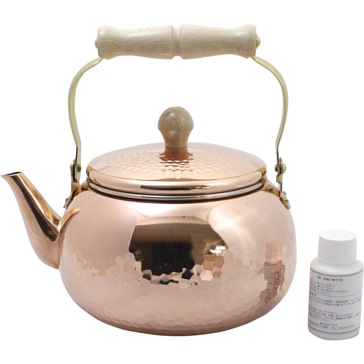 Castle Enterprises Asahi Copper Kettle 2.4L Gift Package Specifications