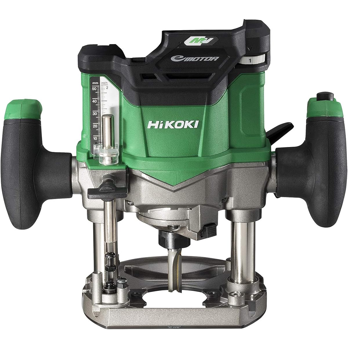 HiKOKI 36V Rechargeable Router Trimmer Shaft Diameter 6/8/12mm Storage Battery/Charger/System Case 4 Chuck Sleeve for 6mm Shaft Mounting Sold Separately M3612DA(NN)