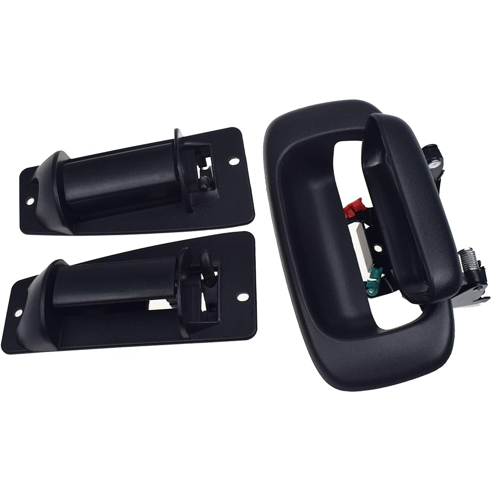 Car Parts Outside Door Handle Handle Rear Rear & Tail Gate GMC Chevrolet Silverad for Sierra 1999 2002 2002 2003 2005 2005 2007 Car Parts (Color: Tailgate Handle)
