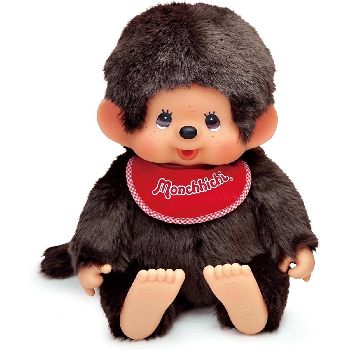 Monchhichi Premium Standard Soft Monchhichi Brown Boys L Size Height approx. 30cm 226641