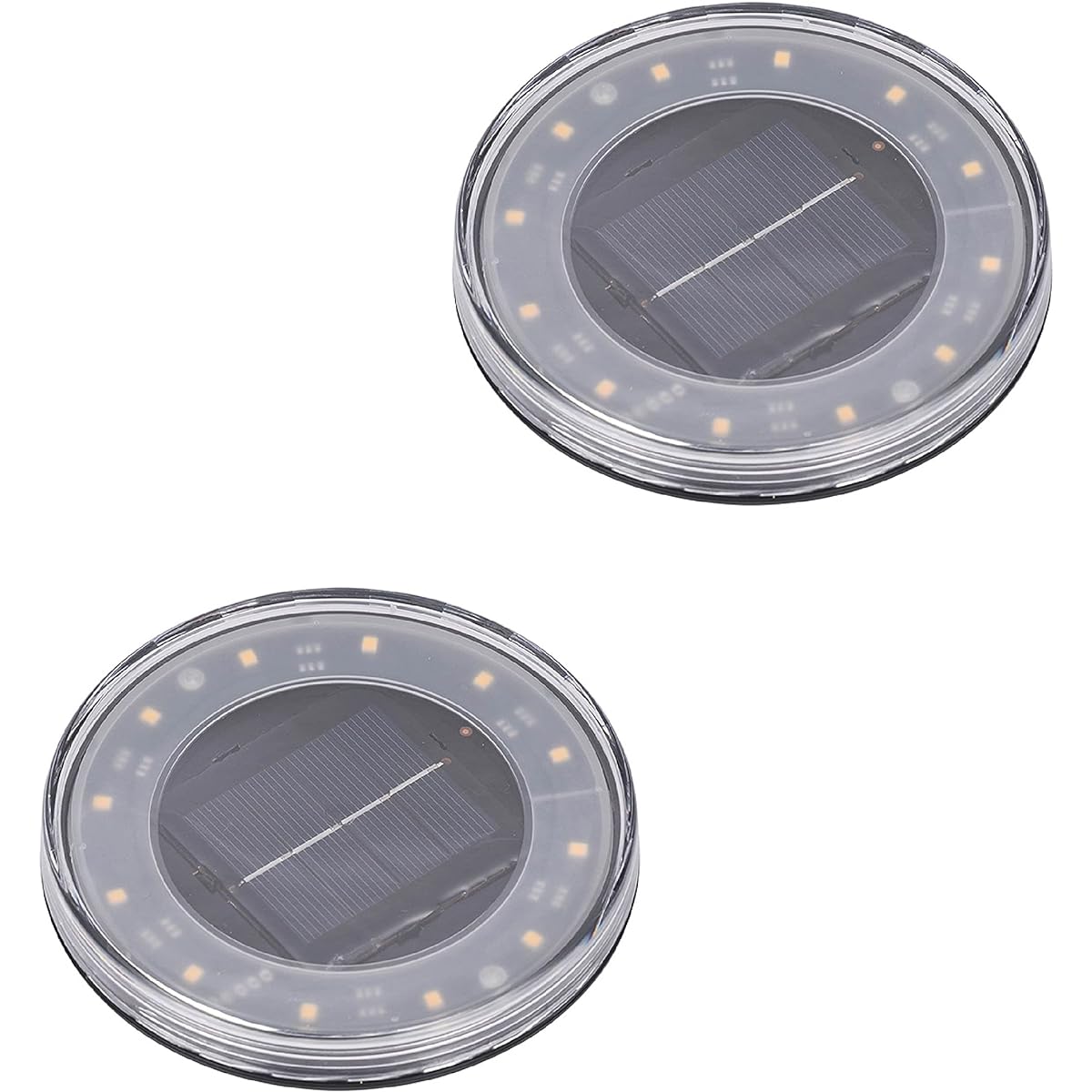 Takeda Corporation [LED/Floating Light/Solar] White 11.5 x 11.5 x 4.5cm LED Floating Light Set of 2 FRW-115NA