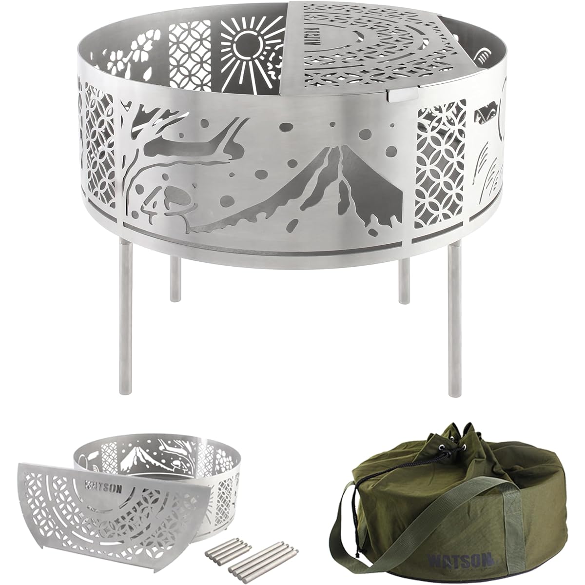 WATSON Bonfire stand Four Seasons L size