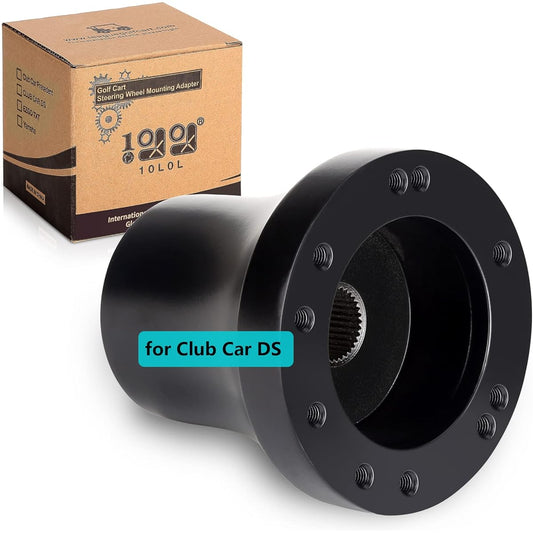 10L0L Golf Carts Steering Wheel or Adapter Golf Cart Club Car DS & Presedent For EZGO RXV & TXT and Yamaha Carbon Fiber