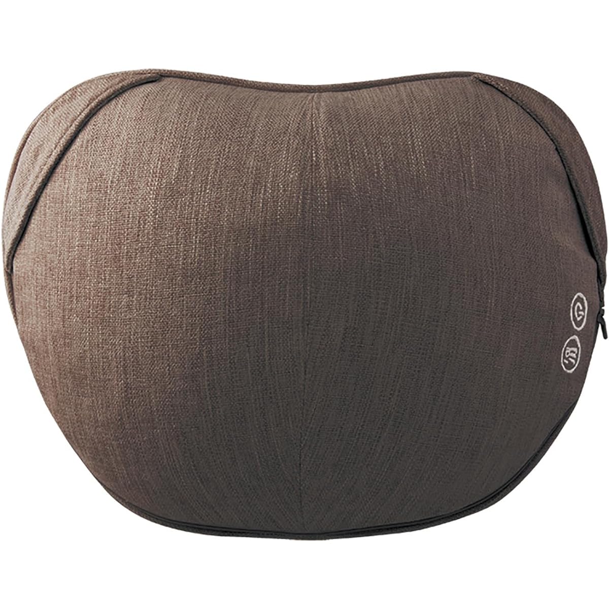 French Bed Massager Brown "Massage Cushion Pleasure Butt" Built-in heater Double massage ball for double massage comfort 036780030