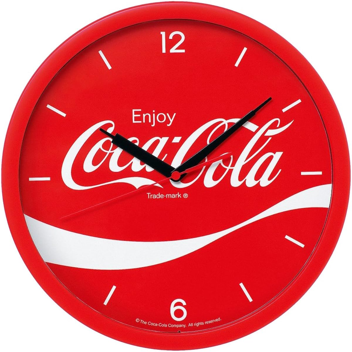 Seiko Clock Wall Clock Coca-Cola Analog Red AC601R SEIKO AC601R