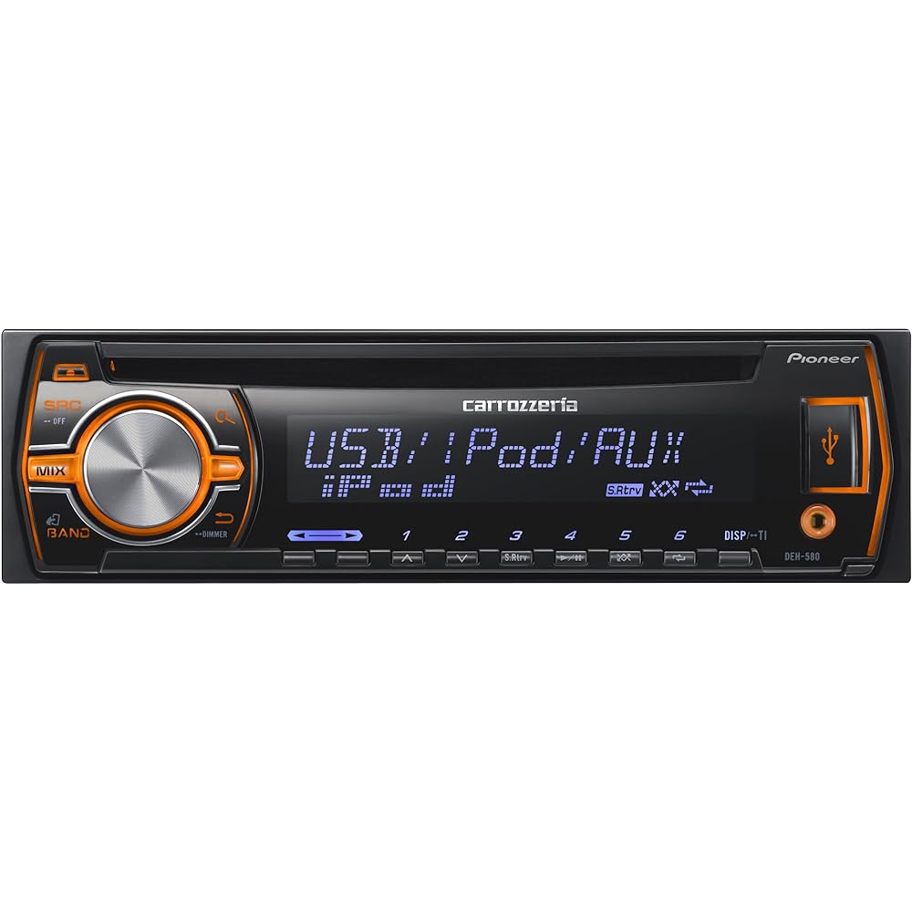 Pioneer Audio DEH-580 1D CD USB Carrozzeria