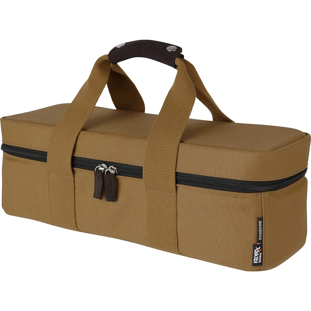 [Discontinued] asobito Bushcraft Tool Case Various Colors Flame Retardant Water Repellent 100% Natural Cotton Material Blade Proof Bushcraft Camping Outdoor [Natural Materials x Flame Retardant x Water Repellent]