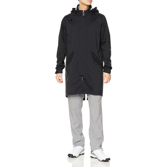 [DESCENTE] Rainwear, Raincoat, Water Pressure Resistance 20,000mm, Breathable, Water Repellent, Stretch, Ventilation, Storage Bag Included, Stylish, Commuting, Golf, DGMUJF00 Men's