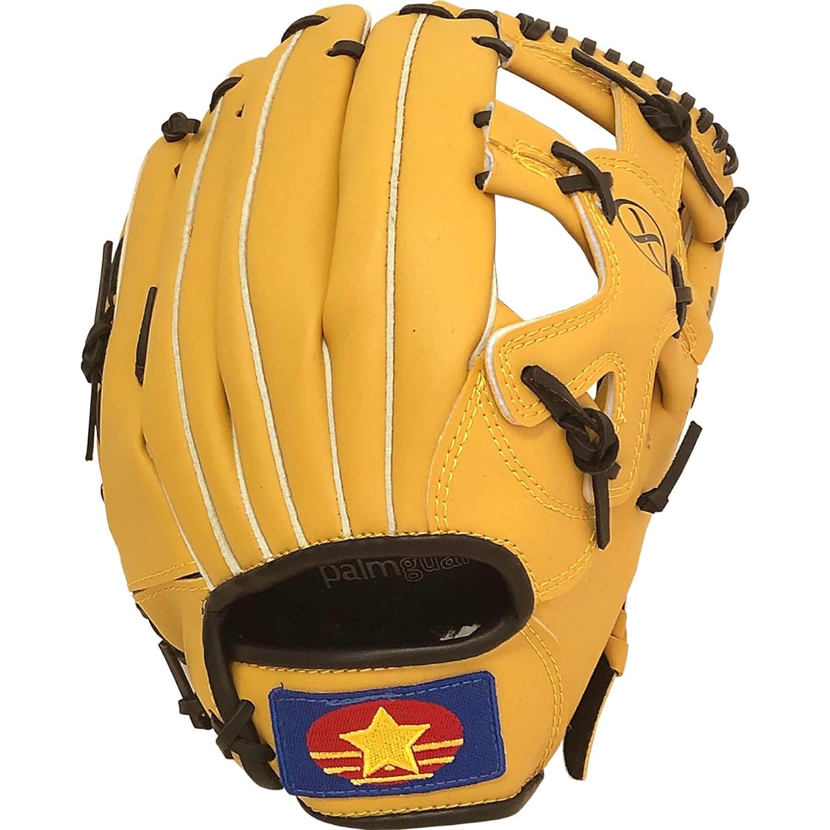 UNIX MIKEL SMITH General Softball Glove BG80-35 2 Crest LH Yellow