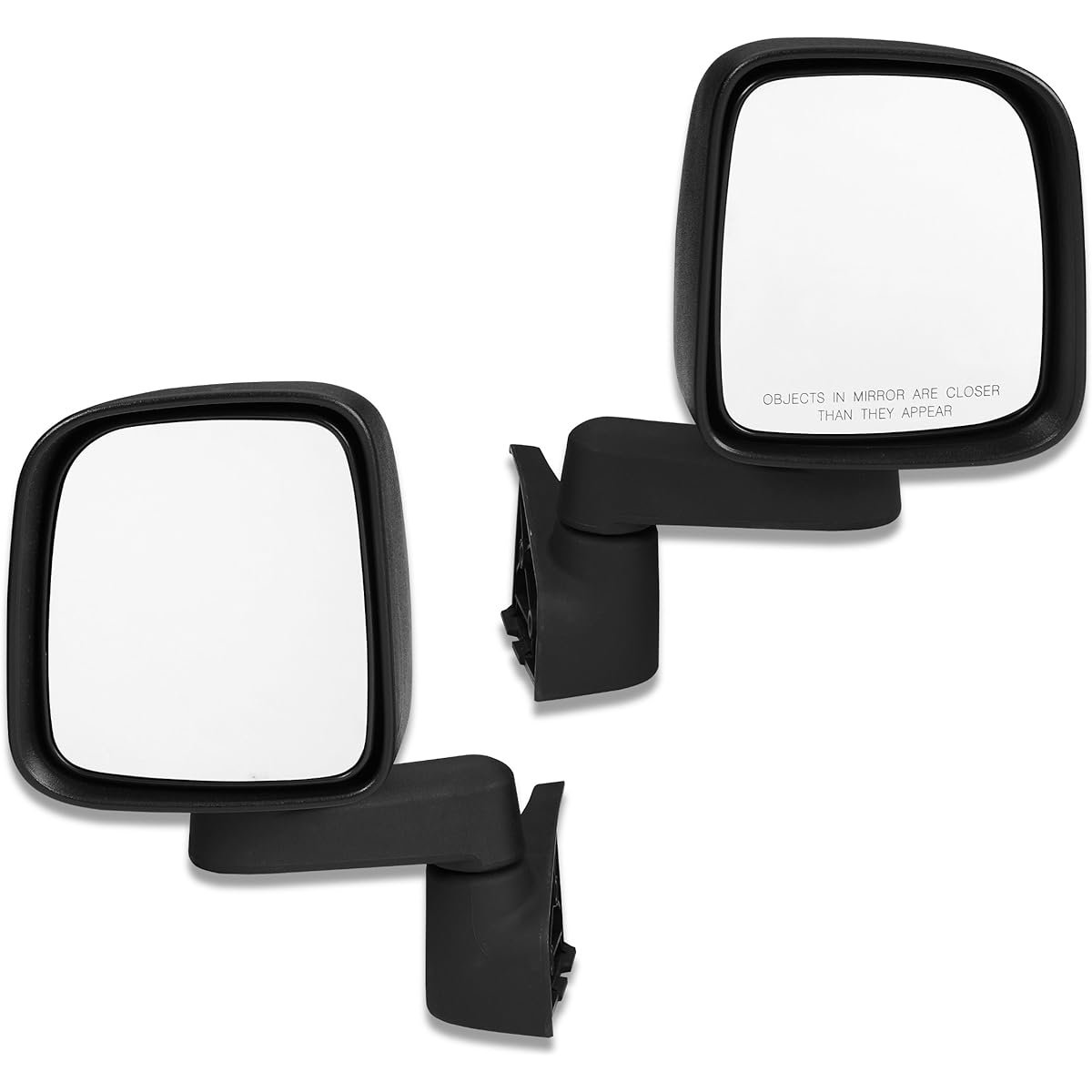 BESTOP 5126101 HIGHROCK 4X4 Replacement Mirror Set Wrangler for 1988-2006