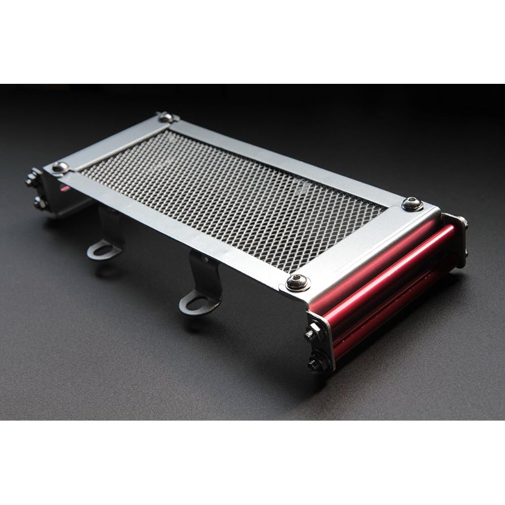 CHERRY [348] Oil Cooler Core Guard Silver Compatible with Zephyr 400/χ/750 OIL-GRD01-1 OIL-GRD01-1