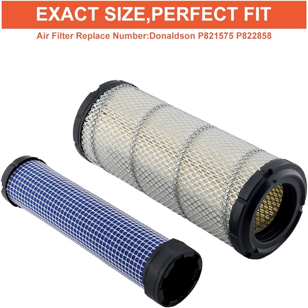HIPA outer inner air filter Donaldson P821575 P822858 P822858 FPG05 New Holland T1520 TC30 TC33D Kubota L3300 L3940 L4600 L3130 L3940 L3940