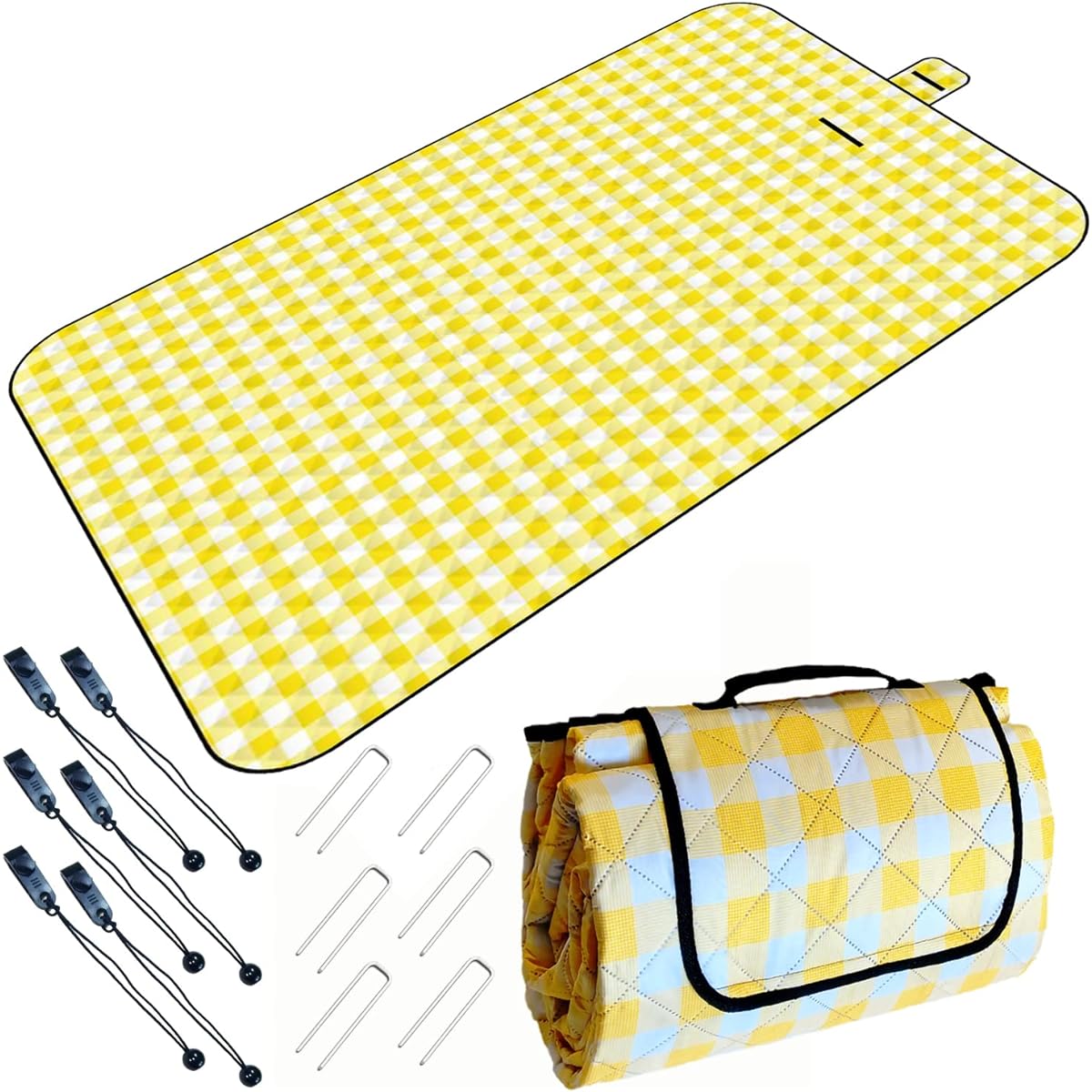 CHOOSEWAY Leisure Sheet, Picnic Mat, Large Foldable, For 4-10 People, Washable, Lightweight, Large Size, Leisure Mat, Thermal, Waterproof, Lightweight, Thick, Excursions, Sports Days, Cherry Blossom Viewing, Camping, Outdoors (Extra Large)