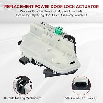 SYERAL Powered Alock Accher Lear left driver seat side side 9L3Z-5426413-A Latch motor replacement FORD EXPLORER F-150 LOBO TAURUS Lincoln Mark LT