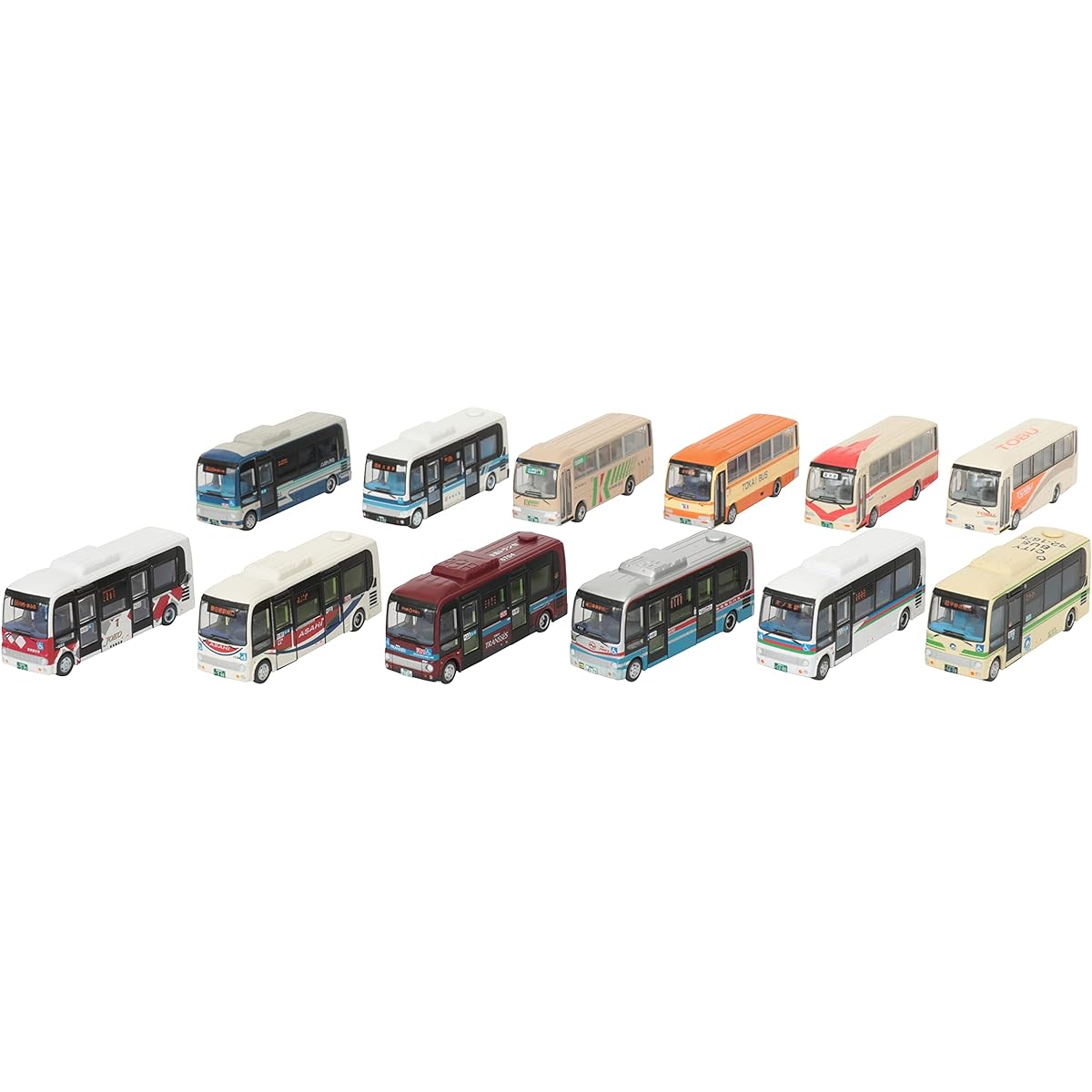 The Bus Collection Bus Collection Vol. 29 Mini Bus Edition Vol. 4 12 pieces BOX Diorama supplies (manufacturer's first order limited production) 313281