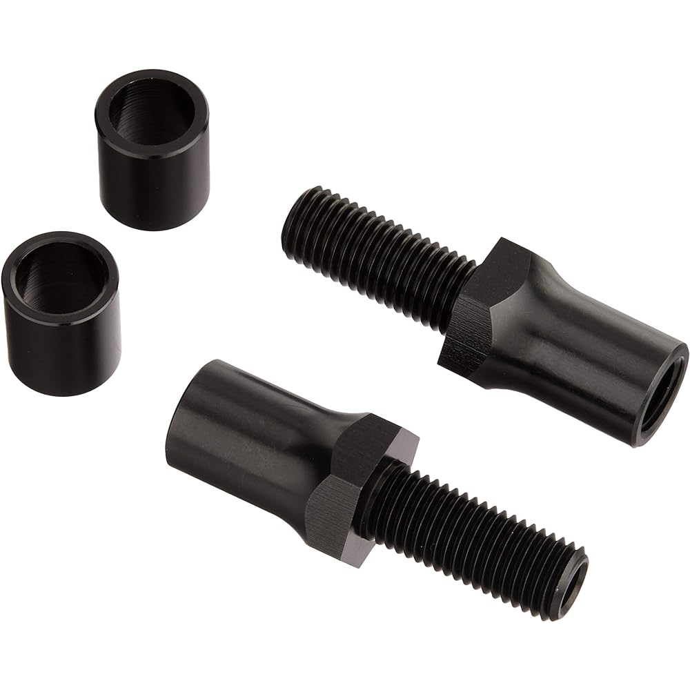 HURRICANE Turn Signal Mounting Extension Bolt 2 Pieces Black Anodized HA5230B