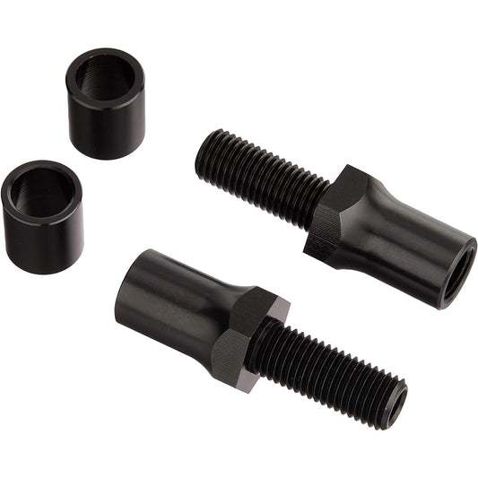 HURRICANE Turn Signal Mounting Extension Bolt 2 Pieces Black Anodized HA5230B