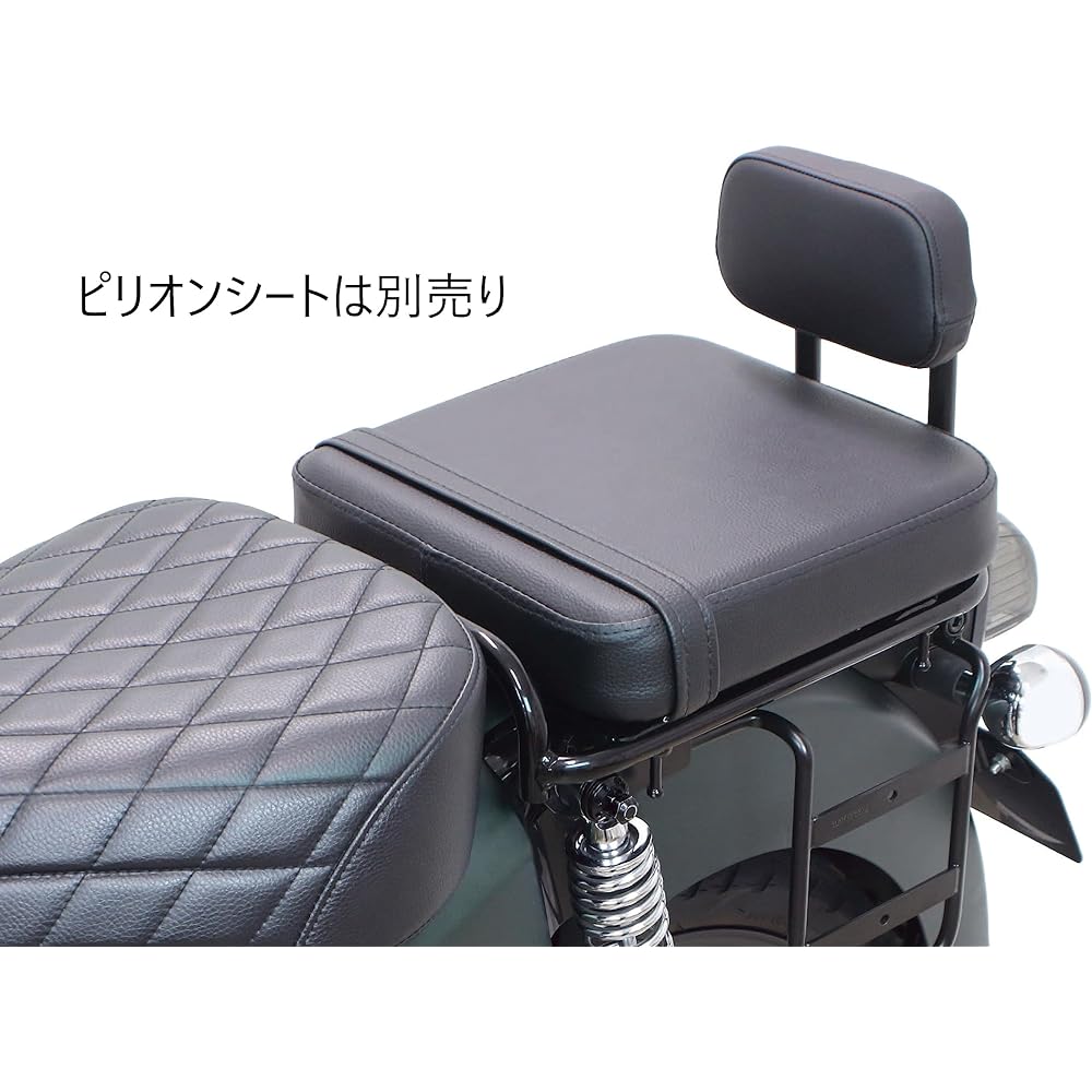 Special parts TAKEGAWA backrest kit for passenger Super Cub 110 (JA44/JA59)/Cross Cub 110 (JA45/JA60) 09-11-0343