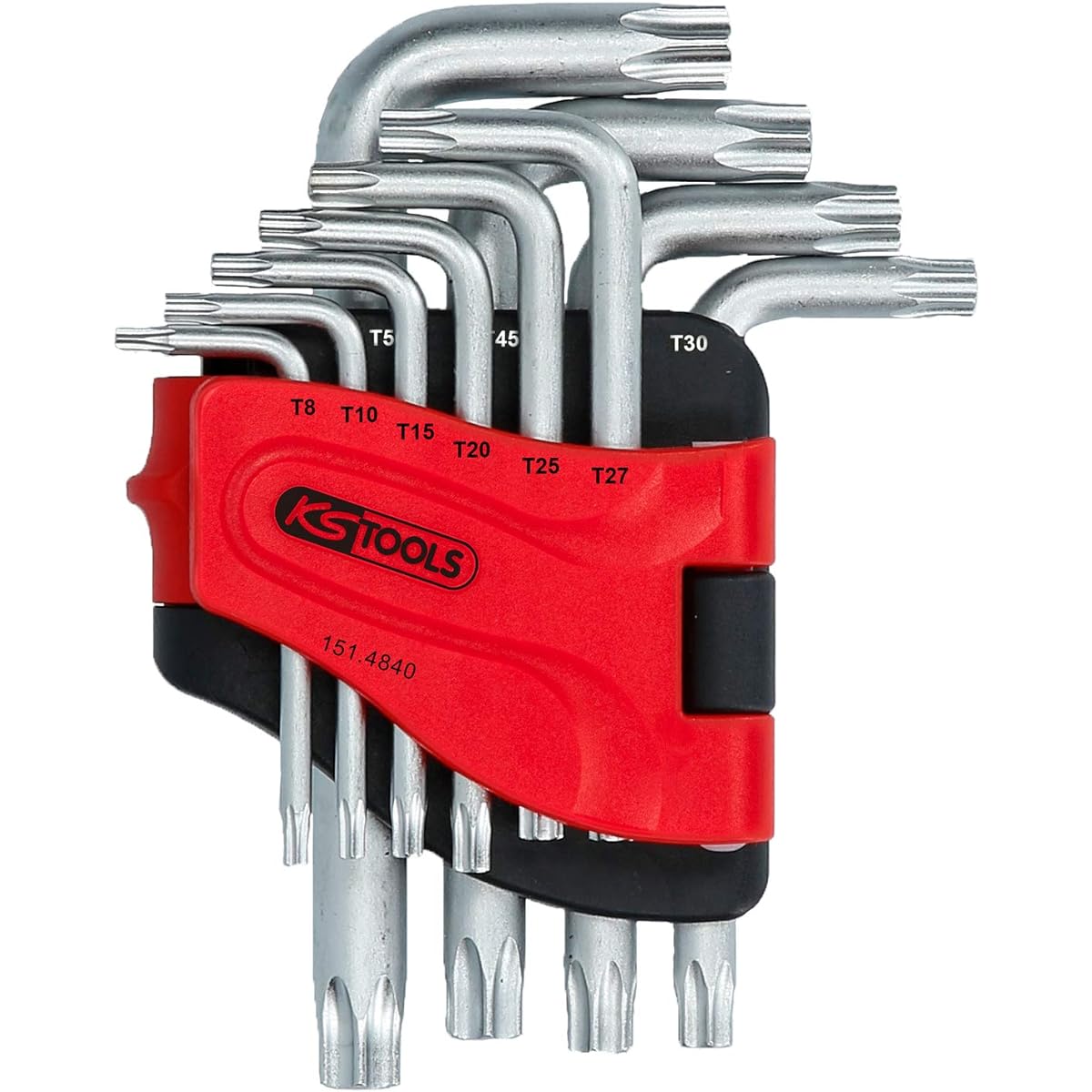 KS Tools Torque Key Wrench Set with Hole Short Set of 10 TB8-TB50 151.4840