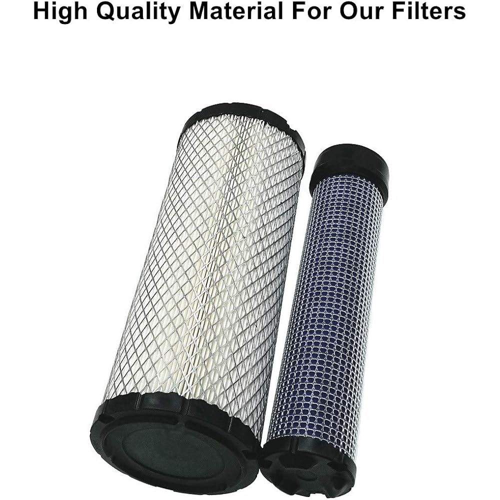 MOWFILL 25 083 01 outer air filter replacement KOHLER 25 013 01-S 2508301 Kawasaki 11013-7020 11013-7044 OEM Air Cleaner Cartridge 25 083 04 2508304 11013-7019 11013-7045 Inner Filter