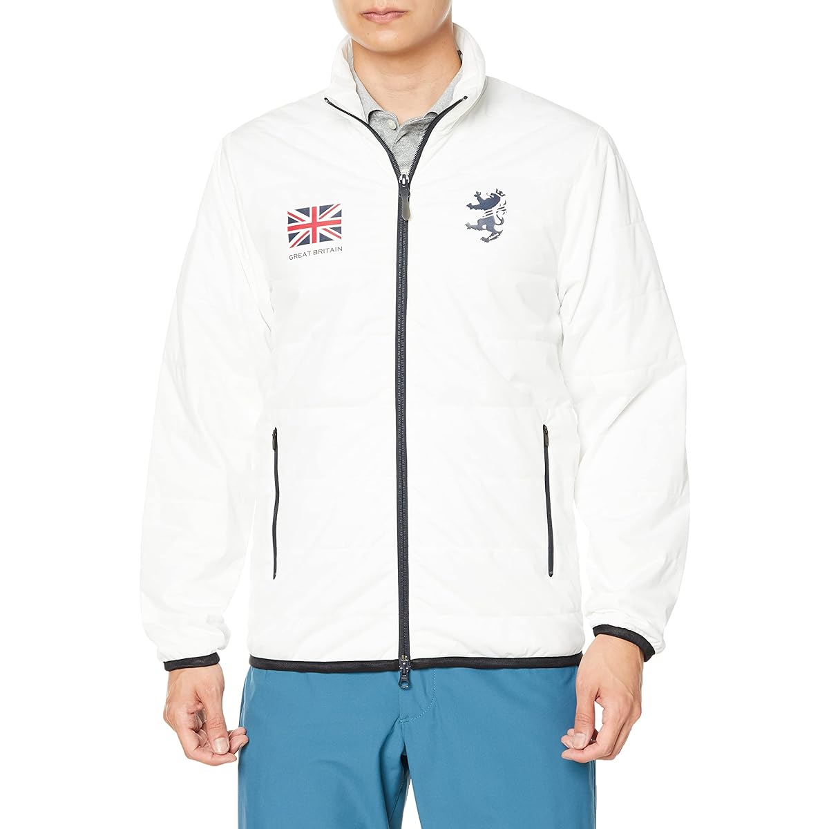 [Admiral Golf] Jacket Flag Stretch Patted Jacket ADMA286 Men's