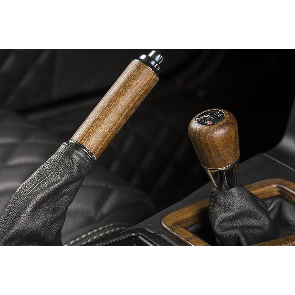 I.L.MOTORSPORT Side Brake Lever Roadster NA6/8C/NB6/8C Ash Wood/Chrome NAB-301335C