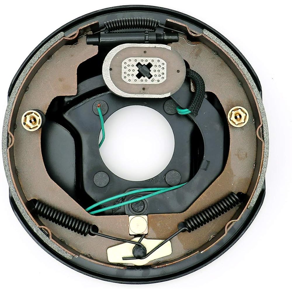 HICKS 2 Pack 10 inch x 2.25 Electric Trailer Brake Sembrilli left 3500 pound axle 10 x 2-1/4