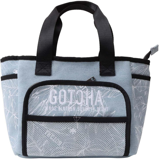Gotcha Golf Water Repellent Cold Denim Round Pouch 232GG8502