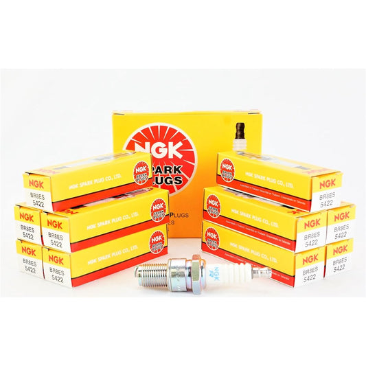 NGK (5422) BR8ES Spark Plug 10 Packs