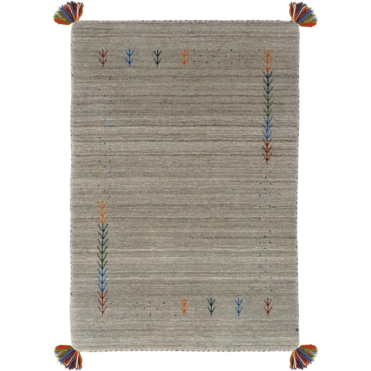 Hagiwara Entrance Mat Gray Size: Approx. 45 x 75 cm