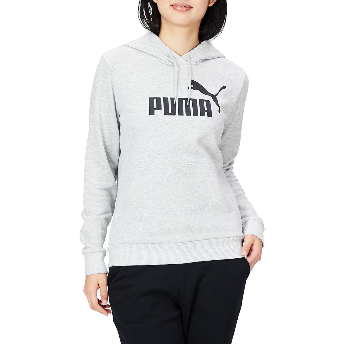 [PUMA] Hooded Sweatshirt ESS Logo Hoodie Sweatshirt Women's