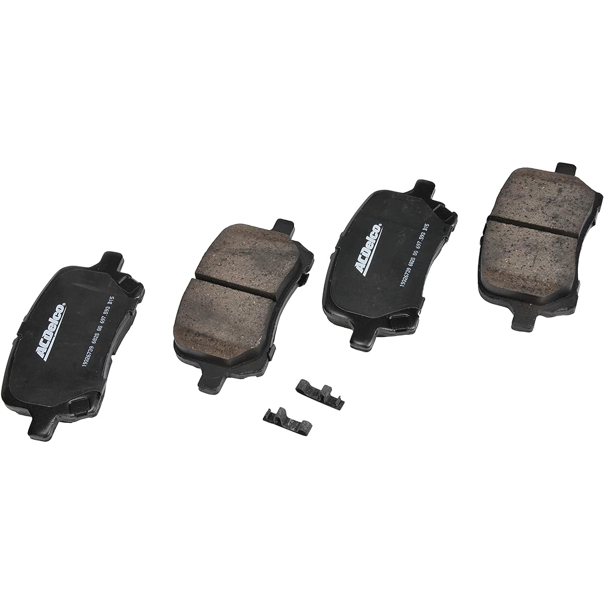ACDelco 17D1160CH Professional Ceramic Front Disc Brake Pad Set