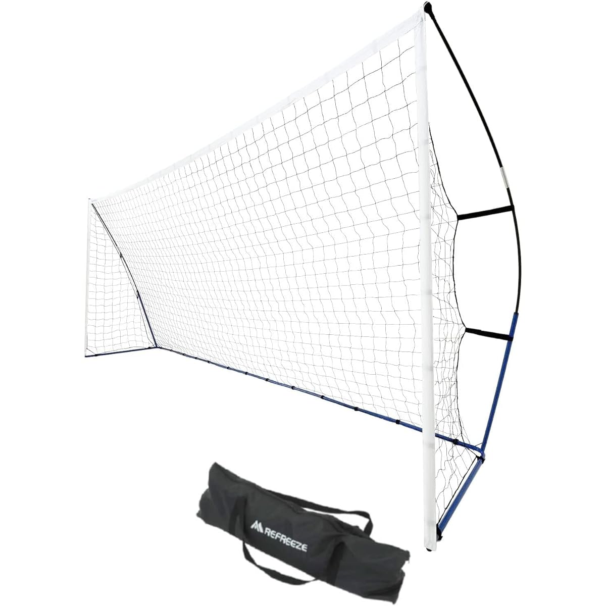 REFREEZE Portable Soccer Goal Futsal Goal with Storage Bag (1.8m, 2.4m, 3m, 3.6m, 5m)