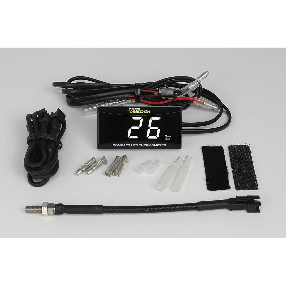 Special parts TAKEGAWA compact LED thermometer with M5 temperature sensor 05-07-0006