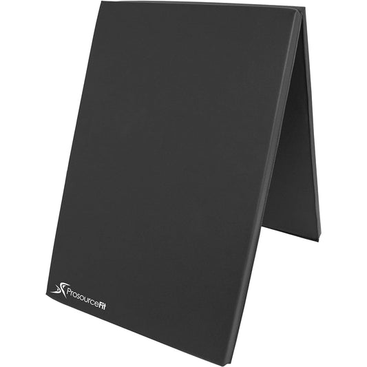 ProsourceFit Exercise Mat, Thick Bifold, 183 x 61cm, Portable, For Gymnastics, Core Workout [Regular Japanese Import]