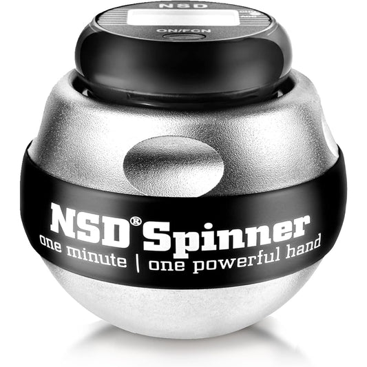 Automatic rotation start model [Sold in more than 10 countries around the world] Forearm, grip strength, arm muscle training, arm strength training, reliable NSD Spinner Weight Metallic Spinner PB-888E Japanese authorized distributor product