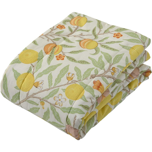 nishikawa [Nishikawa] Skin Comforter Quilt Bed Single Washable Pile 100% Cotton Morris Gallery Soft Pile Cream FR03703006