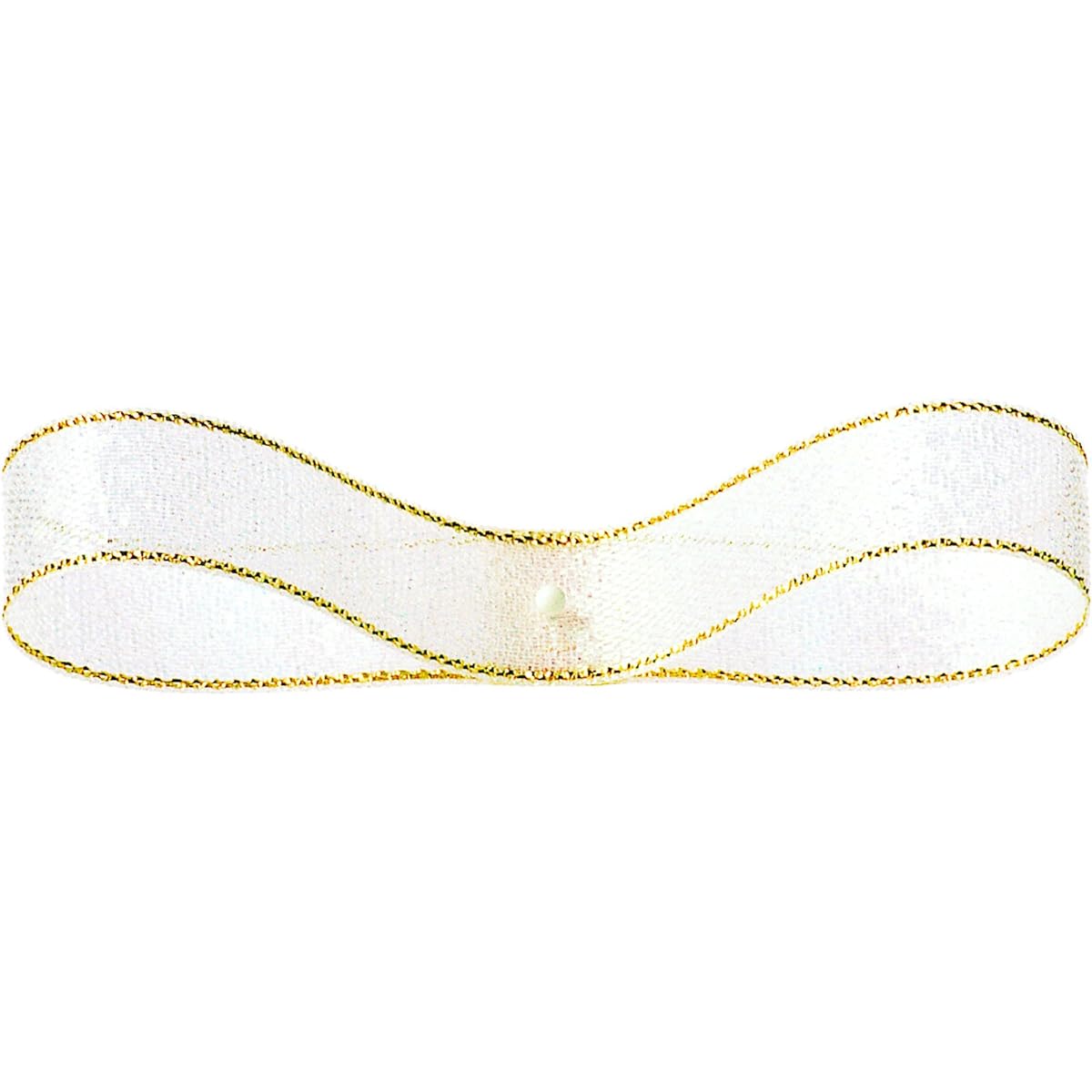 Tokyo Ribbon Grand Metal Opal 1 White 24mm×25