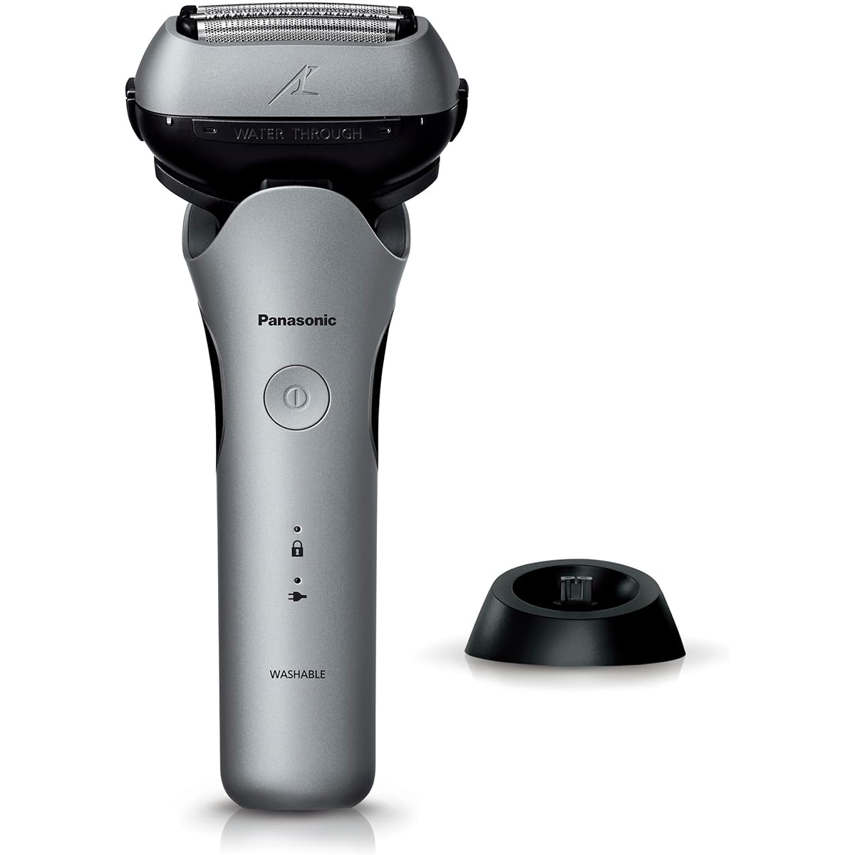 Panasonic Men's Shaver Lamb Dash 3 Blades Black Can Shave Even While Charging ES-LT6Q-S
