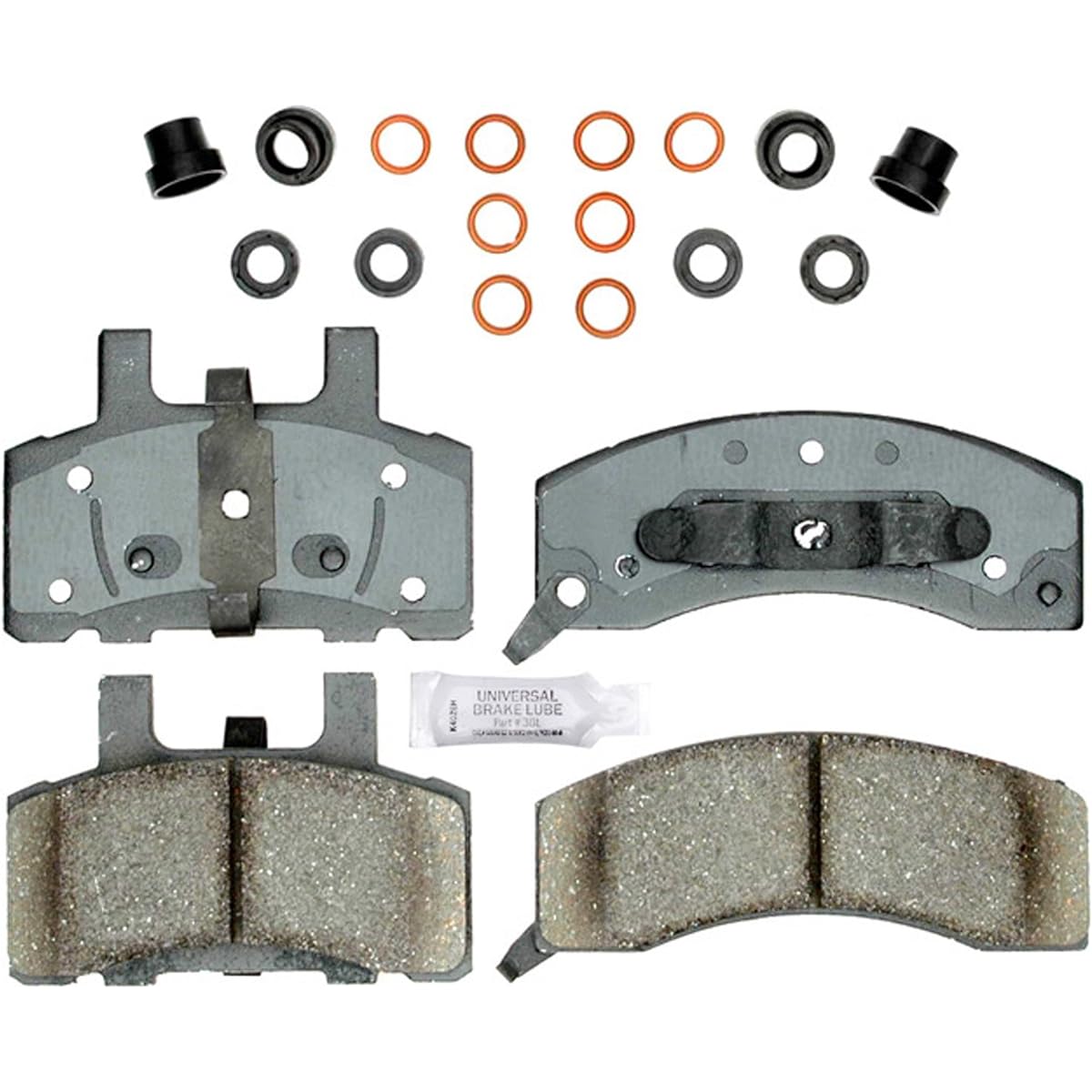 ACDelco 17D370CH Professional Ceramic Front Disc Brake Pad Set
