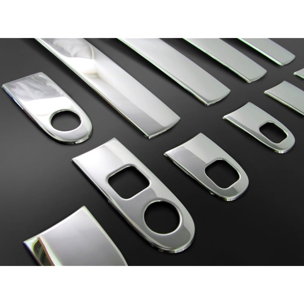 BRIGHTZ Hustler MR31S MR41S Super Mirror Stainless Plated Door Handle Cover Knob Y Set [DHC-NOBU-284] MR31 MR41 R31 R41 31 41 24668