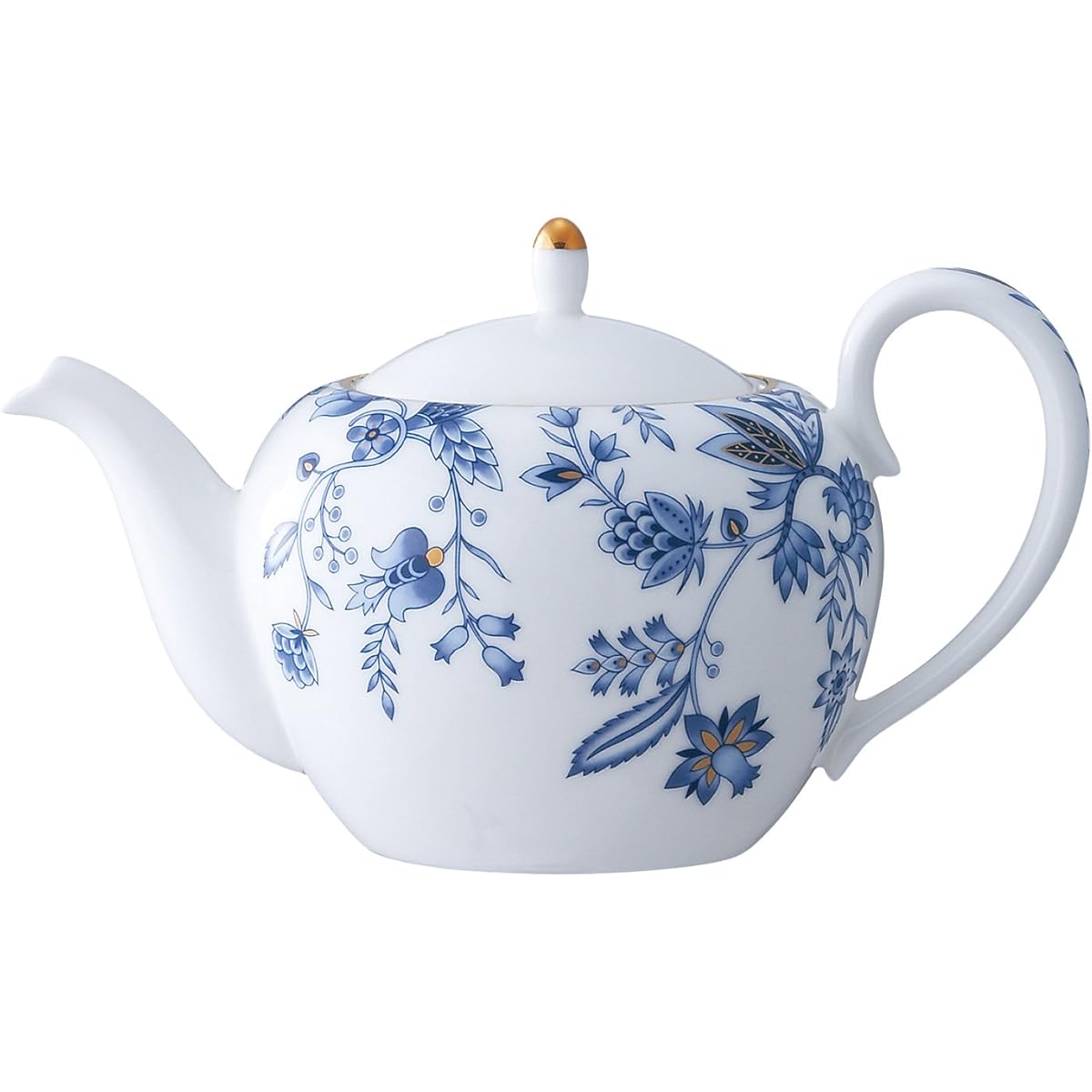 Noritake Tea Pot 520cc Blue Sorrentino Bone China T50523A/4562