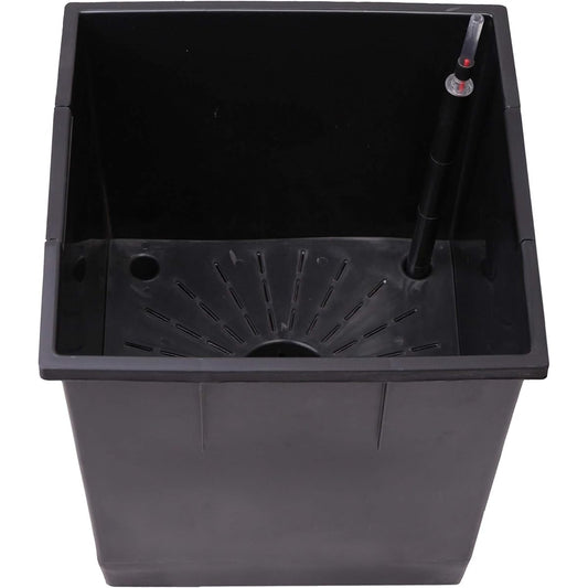 Green Pot AS Square with inner water gauge for H90cm AS-124422