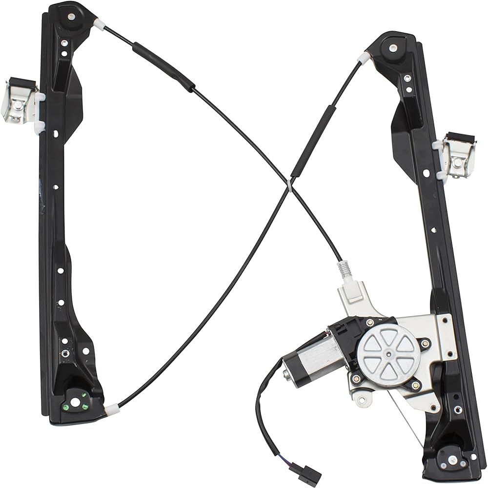 AutoANDART replacement driver front power window lift regulator with motor assembly 00-07 FOCUS 4 Door sedan wagon hatchback 6S4Z5423201BB