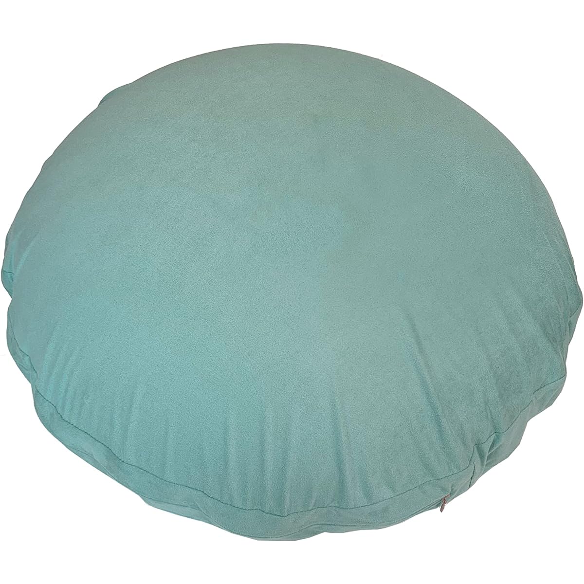 Kinku Bead Cushion Small Round Japanese Beads M (Faux Suede, Sucre Aqua Blue)