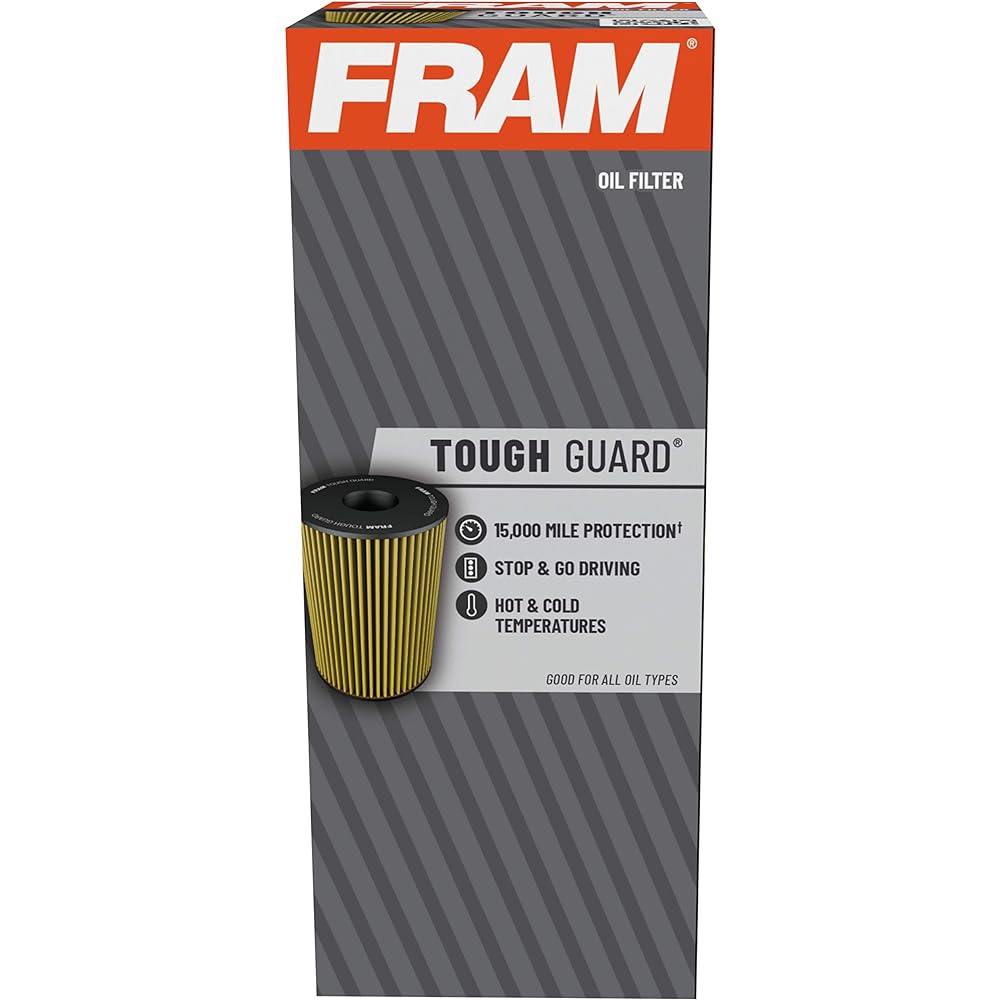 FRAM TOUGH GUARD TG10415-1 15K Miles Changed Fresh Cartodio Il Filter