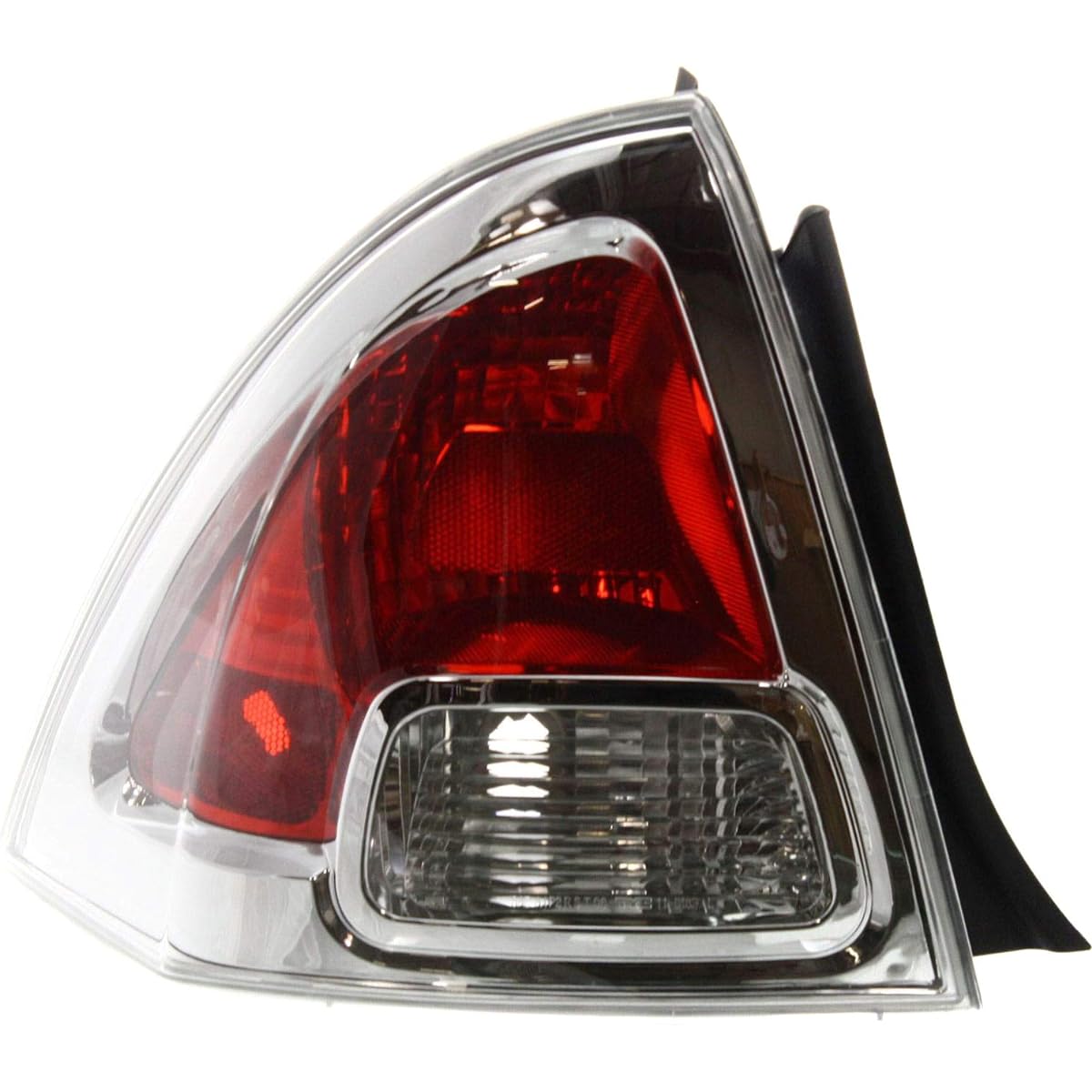 Evan-Fischer Tail Light Lens and Housing Compatible with 2006-2009 Ford Fusion - CAPA Driver Side