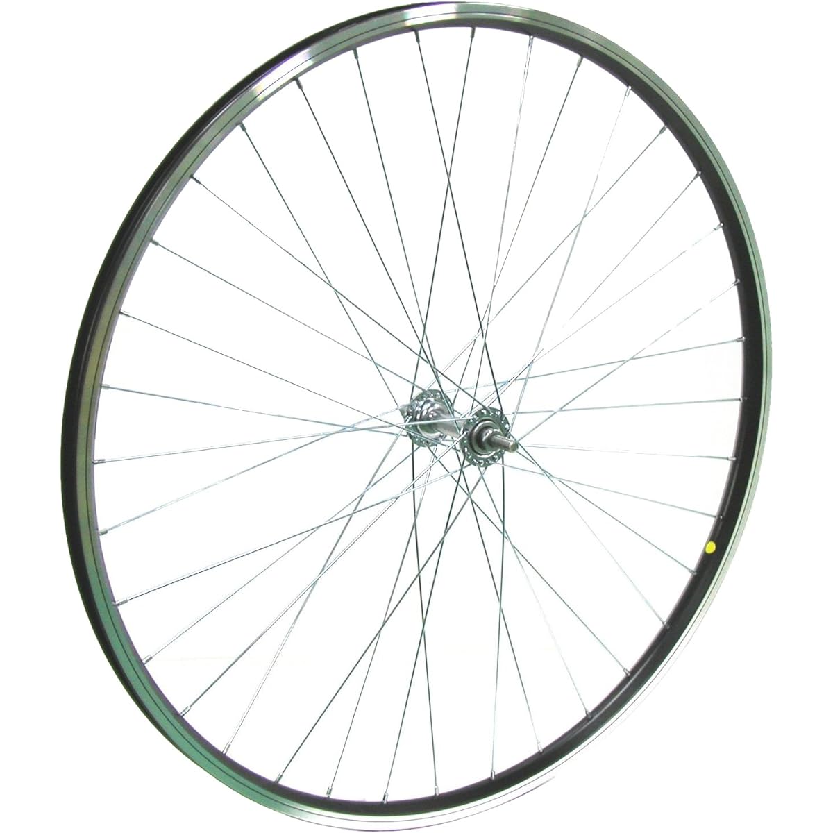 Asahi Cycle Aluminum Black Rim 26 Inch Front Wheel XFB26