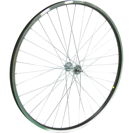 Asahi Cycle Aluminum Black Rim 26 Inch Front Wheel XFB26