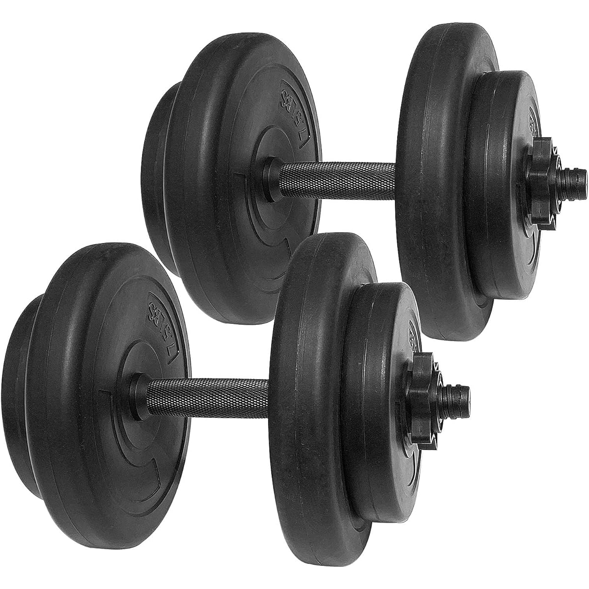 [Regular Japanese Import Product] BalanceFrom Weight Set Black 18kg